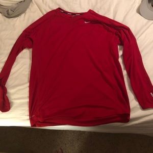 Nike running long sleeve shirt